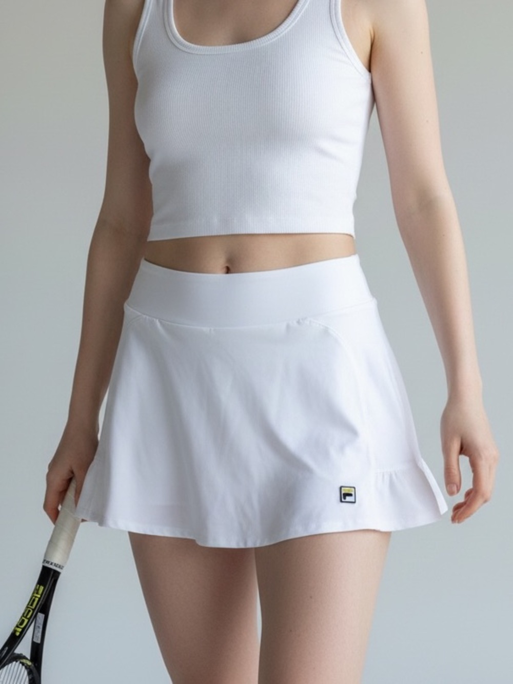 Vintage Y2K FILA Women's White Tennis Skort